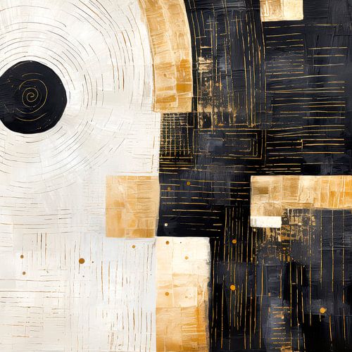 ABSTRACT KUNST Illusie van perfectie