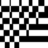 Composition and black and white