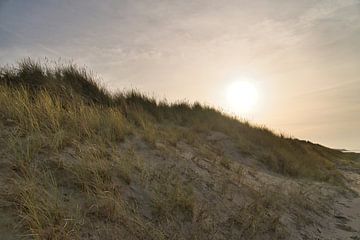 Strandoversteek in Denemarken aan zee van Martin Köbsch