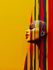Afrikaanse vrouw van PixelPrestige