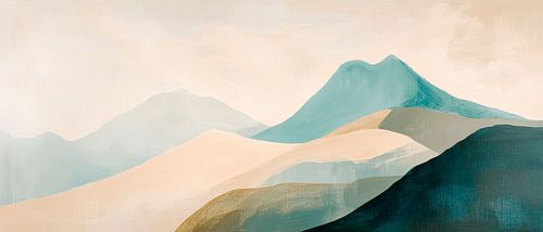 Berglandschaft Aquarell