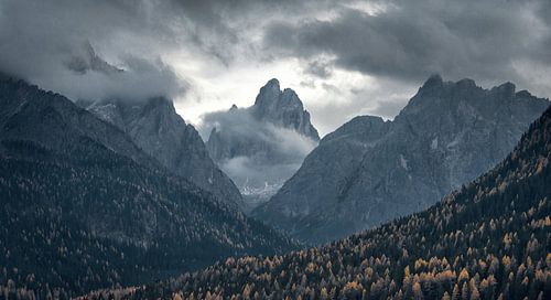 Die Dolomiten in Italien.