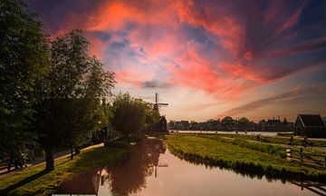 Hollands Landschap Zaanse Schans van Brian Morgan