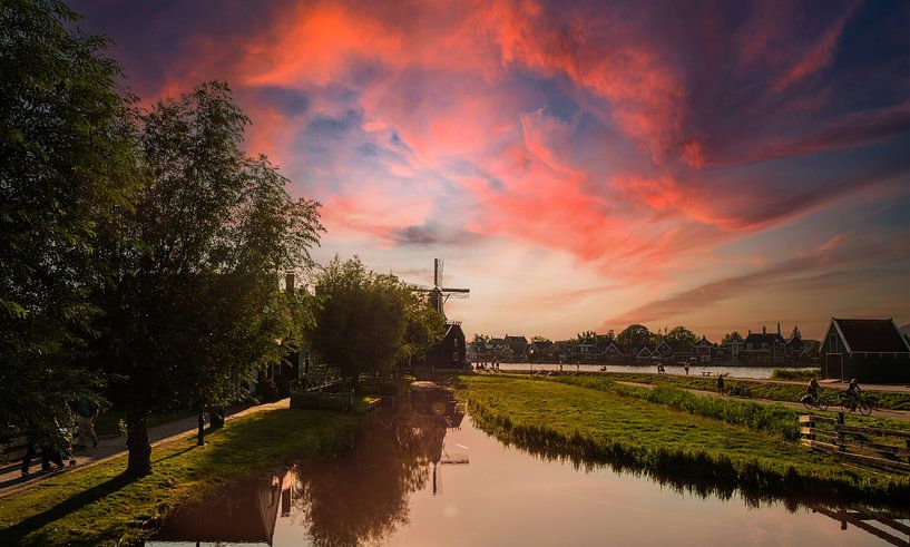 Dutch Landscape Zaanse Schans by Brian Morgan