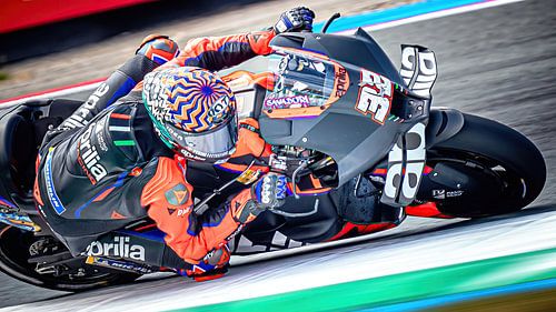 Motogp driver Lorenzo Savadori (no 32) @ TT Assen