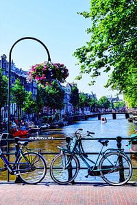 Innenstadt von Amsterdam Niederlande