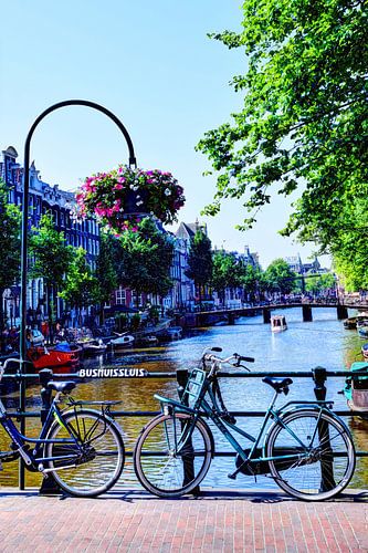 Binnenstad van Amsterdam Nederland