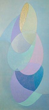 Pastel Vormen van Modern Collection