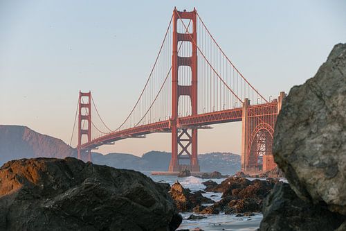Le Golden Gate Bridge sur Mark Verlijsdonk