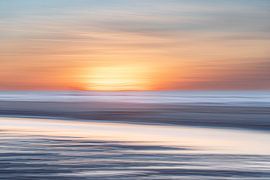 Noordwijk Beach. Abstract by Yanuschka | Fotografie Noordwijk