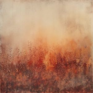 Herbstgras abstrakt