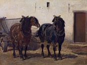 Pferdegeschirr, Charles Tschaggeny, 1855 von Atelier Liesjes Miniaturansicht