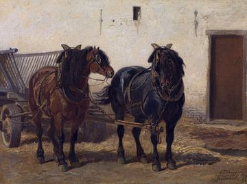 Pferdegeschirr, Charles Tschaggeny, 1855