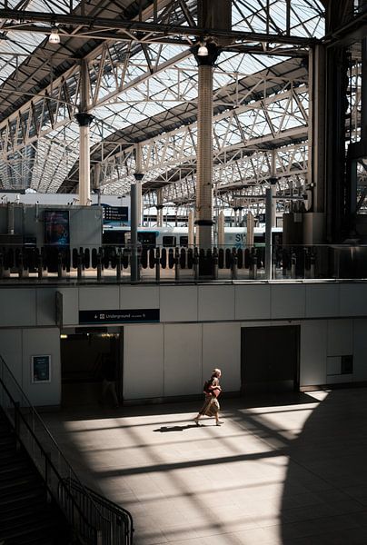Schaduwen in Londen Waterloo van Joris Vanbillemont