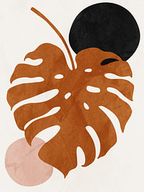 Tropical Leaves Abstract Art von Online Arts