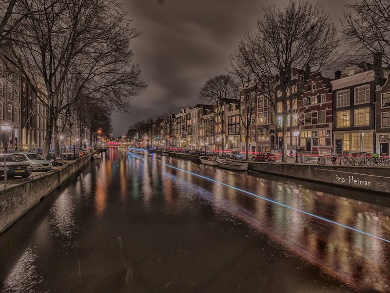 Amsterdam  "Lightfestival" grachten van ina kleiman