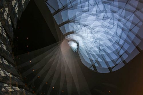 Abstract image composed of 9 photos's (4)