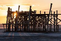 Scaffolding in Salt Lake Iran