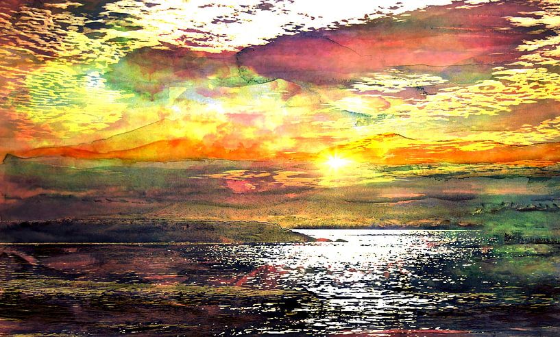 Abend am Meer von Matthias Rehme