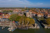 De stad Enkhuizen van Menno Schaefer thumbnail