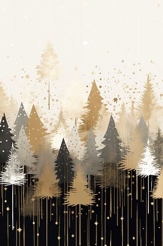 Weihnachtsbaum abstrakt