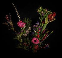Still life bunch of flowers