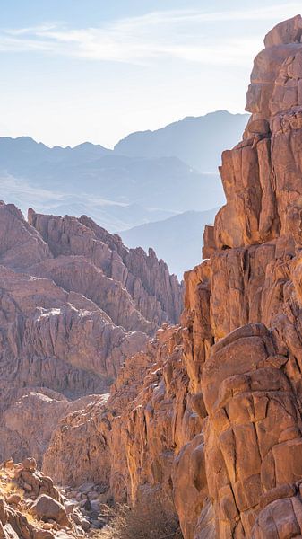 Mount Sinai (Egypte) van Jessica Lokker