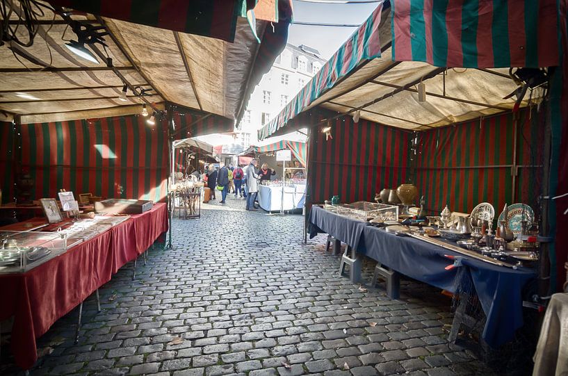 Antiquitätenmarkt in Brüssel von Mark Bolijn