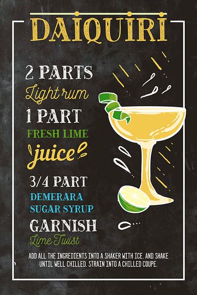 Daiquiri Drank van ColorDreamer