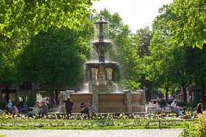 Glaspalastbrunnen am Weißenburger Platz
