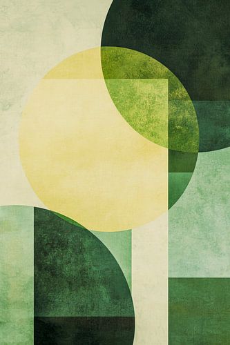 Groen spel - Geometrische harmonieën