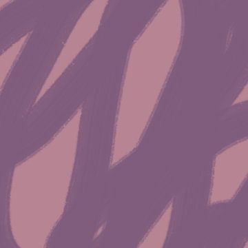 Lignes abstraites boho en violet et rose. sur Dina Dankers