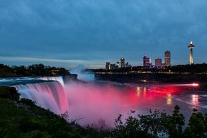 Die Niagarafälle zwischen Kanada und USA