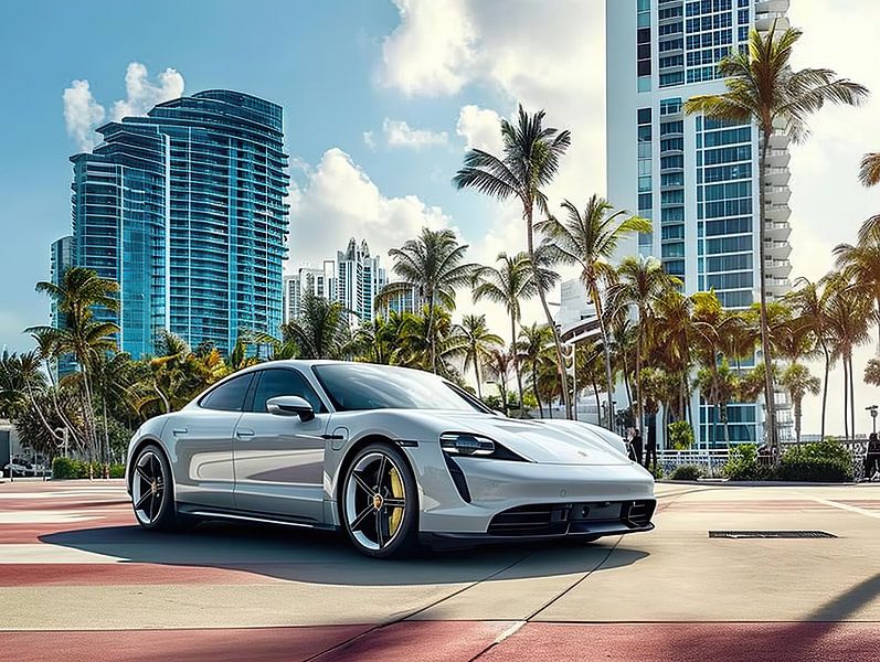 Porsche Taycan by PixelPrestige