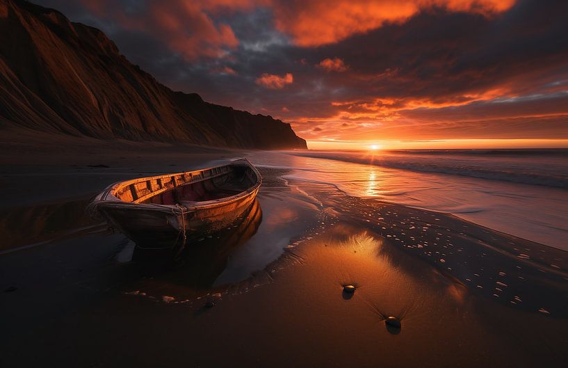 Bootsromantik von fernlichtsicht