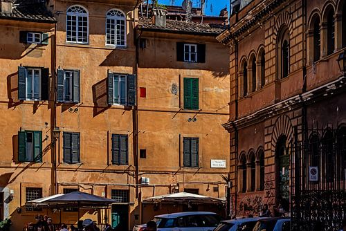 architecture romaine dans le Trastevere
