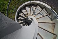 Urbex spiral staircase snail shell