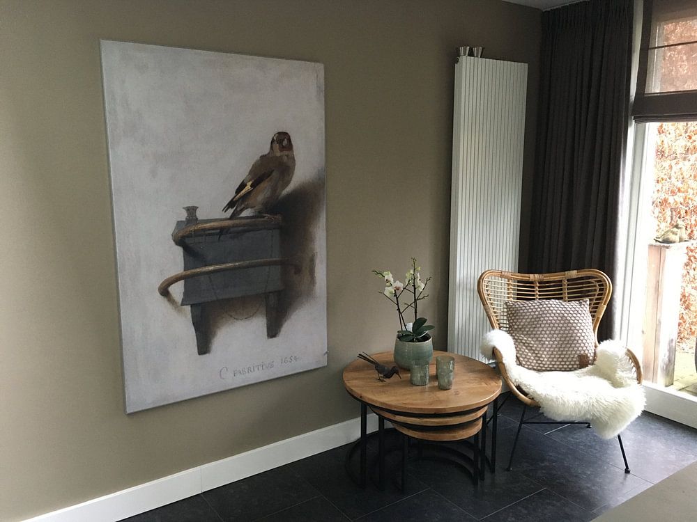 Le Chardonneret, Carel Fabritius 