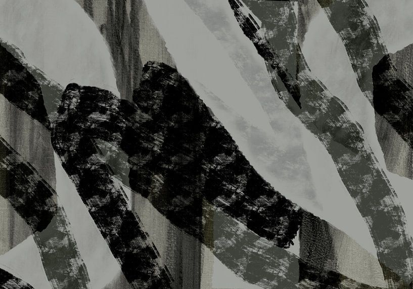 Linien. Minimalistischer Abstrakt in neutralen Farben. von Dina Dankers