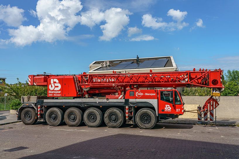 Demag K5205 mobiele hijskraan van Blansjaar. van Jaap van den Berg