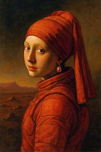 Mars Girl with the Pearl Earring