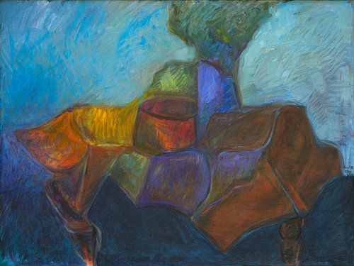 modern abstract stilleven