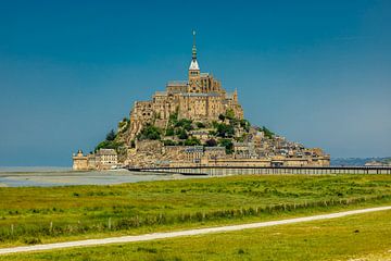 Détour par l'attraction touristique de Normandie - Le Mont-Saint-Michel - France sur Oliver Hlavaty