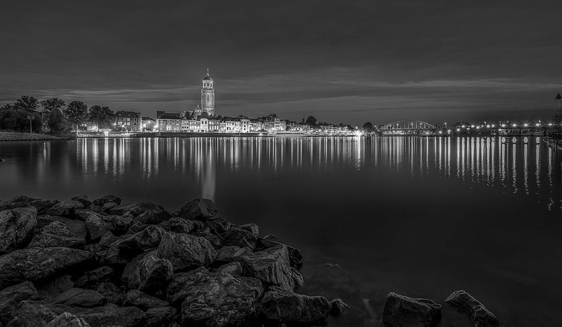 Black and white Deventer by Michel Jansen