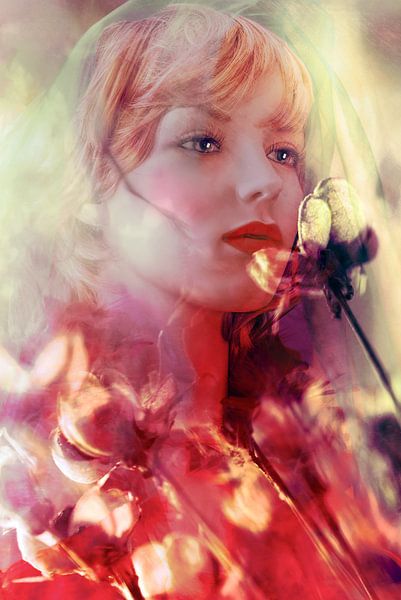 Say it with flowers by Marijke de Leeuw - Gabriëlse