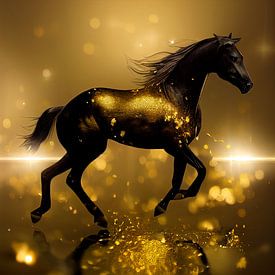 Gold runner by Kim van Beveren