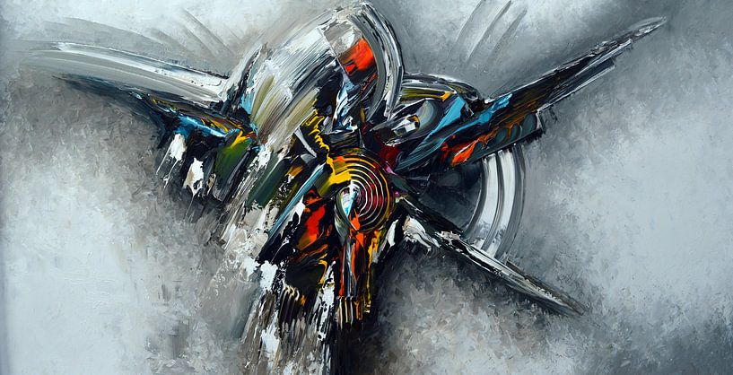 Abstract by Gena Theheartofart