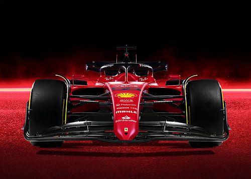 Ferrari F1 75 Race Car