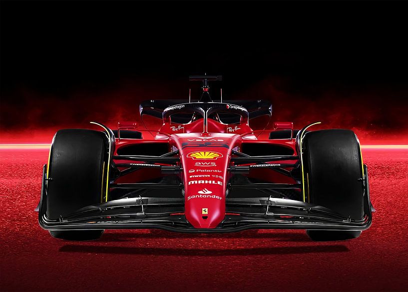 Ferrari F1 75 Race Car by Steven Kingsbury