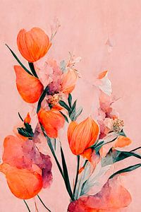 Tangelo Tulips